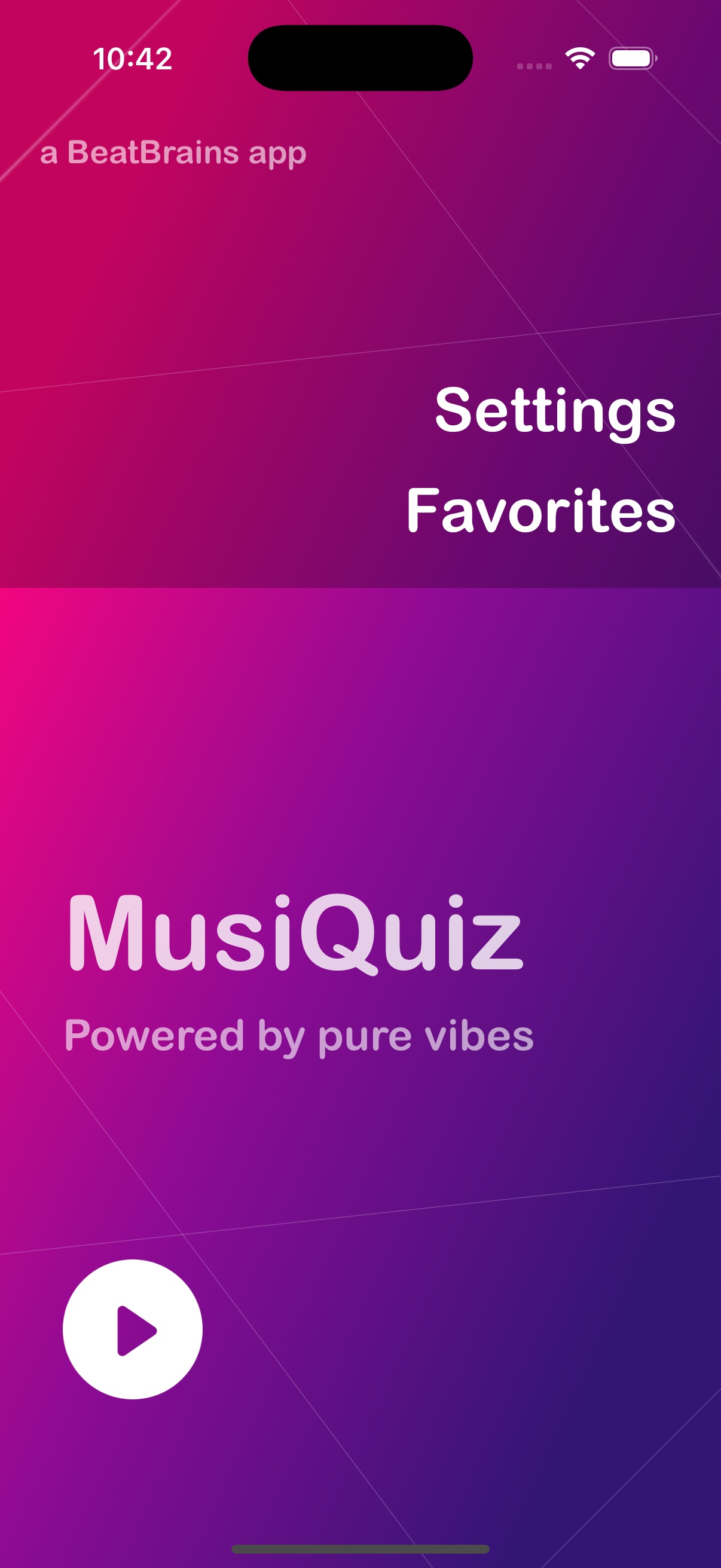 MusicQuiz App Preview 3